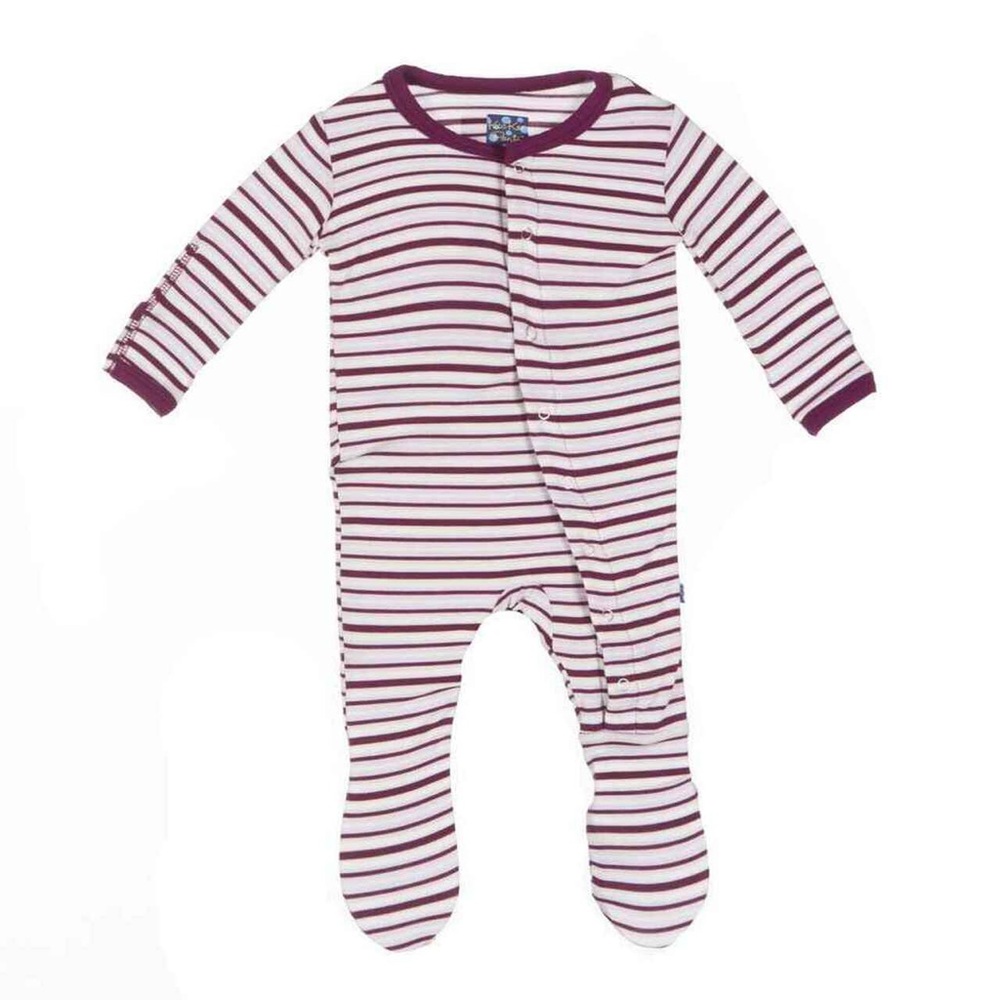 LAST CHANCE! Kickee Pants Animal Striped Footie Pajamas